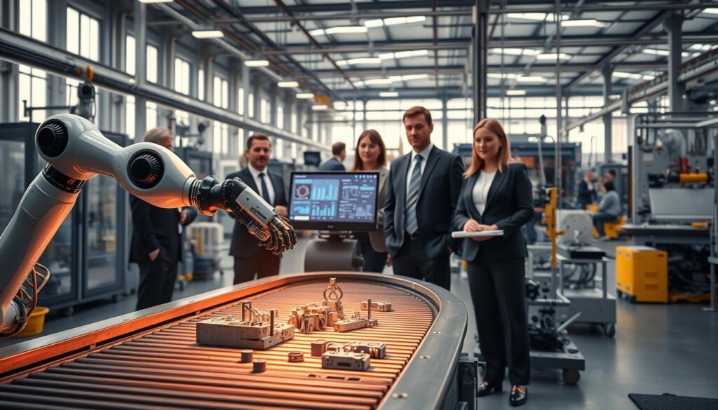 Produktionsoptimierung durch KI-basierte Automatisierung in der Industrie 4.0