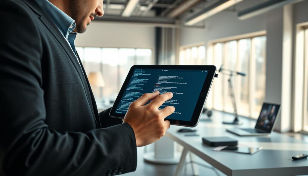 Programmieren per Spracheingabe und mobiles Programmieren