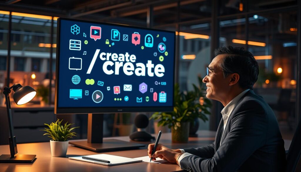 Prompt Engineering Video mit /create Befehl