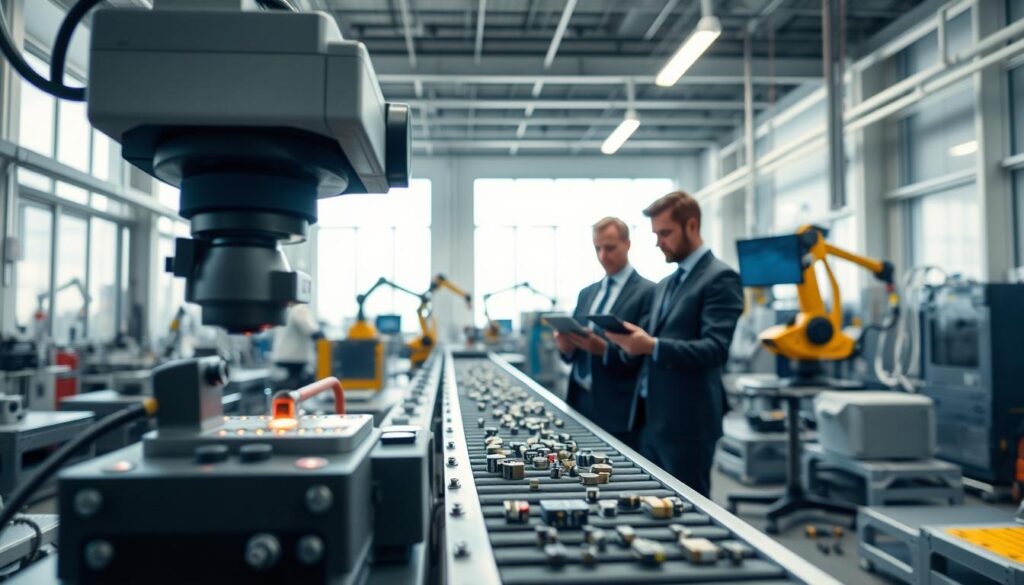 Qualitätskontrolle Produktion mit maschinellem Sehen