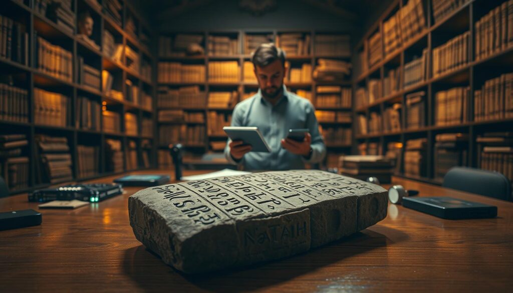 Rekonstruktion antiker Keilschrifttafeln mit KI-Anwendungen