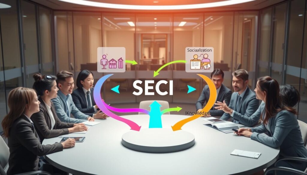 SECI-Prozess Wissenstransformation nach Nonaka