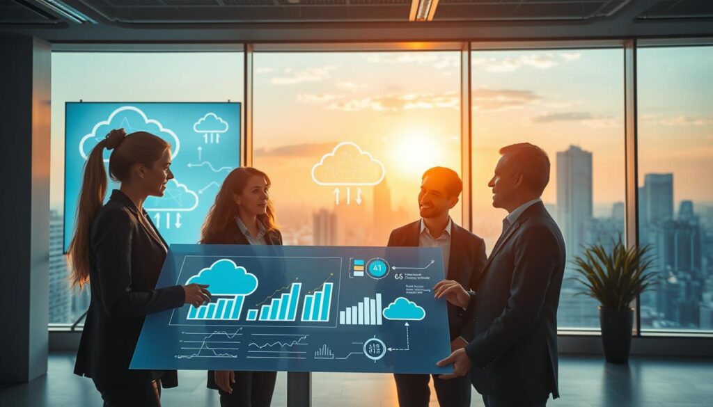 SaaS-Geschäftsmodell mit Cloud-basierten KI-Lösungen