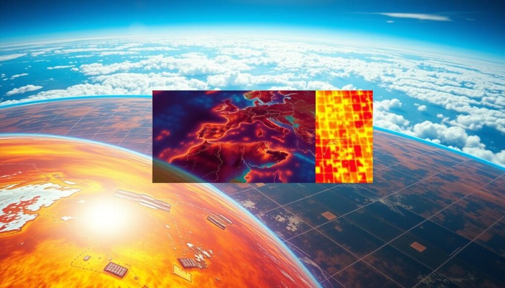 Satellitenbilder und Infrarotkanäle für Solarstrom-Prognosen
