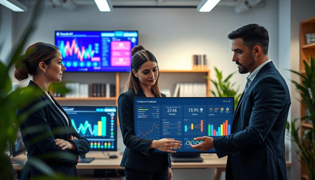 Sentiment-Analyse Mitarbeiter in Echtzeit-Dashboards