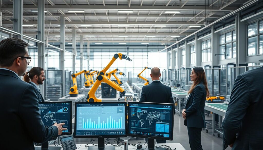 Smart Factory mit KI-gestützter Fertigung