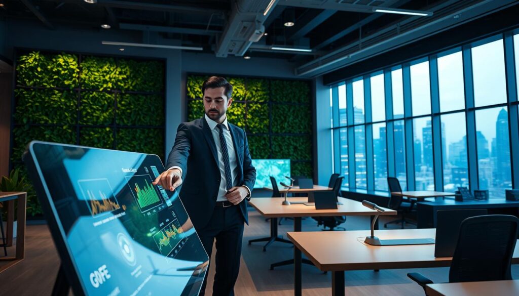 Smart Workplace mit intelligenten Technologien und automatisierten Prozessen