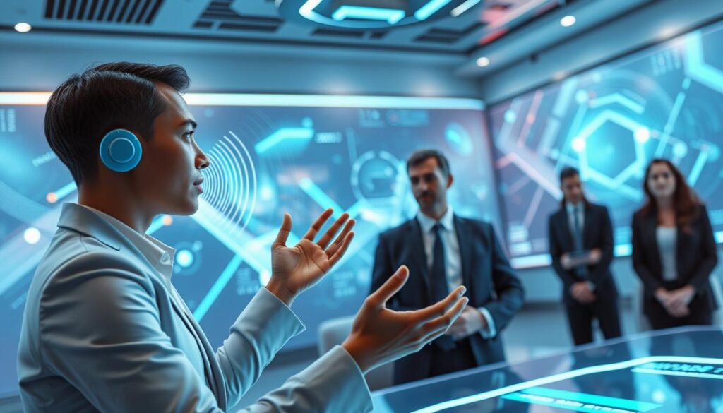 Spatial Audio und Proximity-basierte Kommunikation in virtuellen Räumen mit KI-Avataren