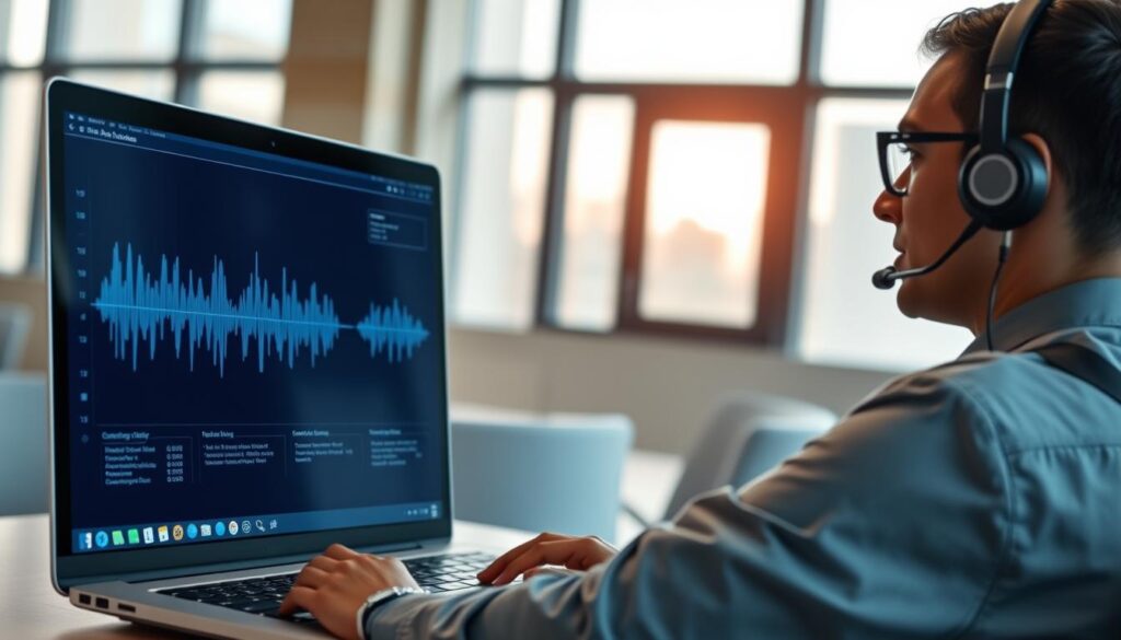 Sprache-zu-Text Transkriptionssoftware in Echtzeit
