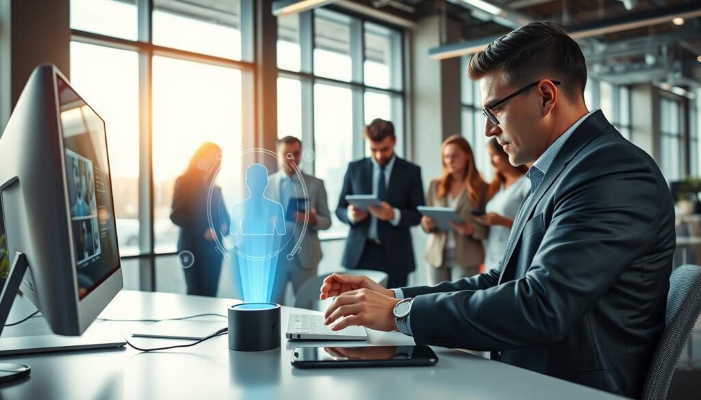 Spracherkennung und digitale Assistenten im Büro
