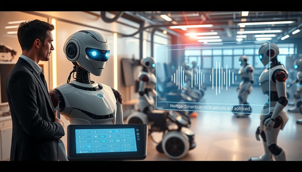 Sprachsteuerung und intuitive Bedienung von Robotersystemen