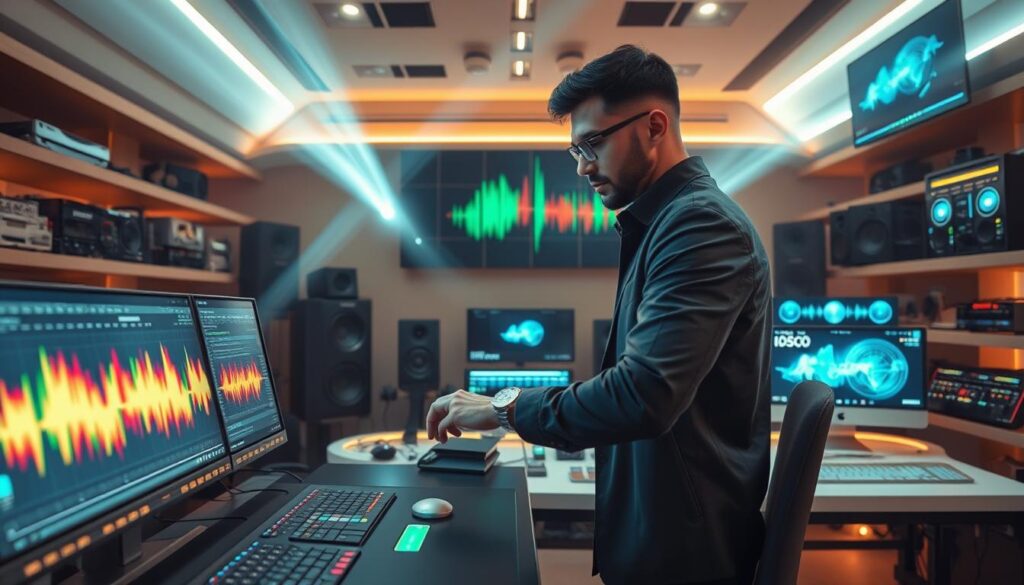 Stem Separation und KI Musikproduktion Technologie