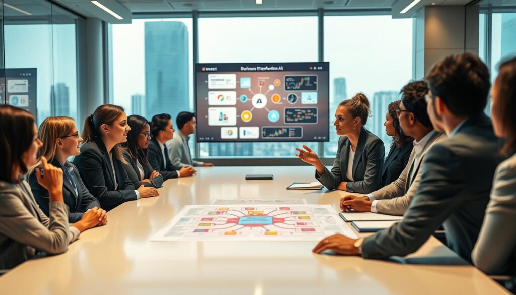 Strategische Ziele KI Unternehmenstransformation