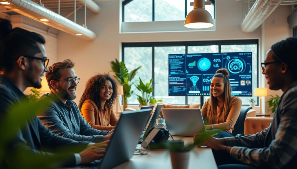 Teamkommunikation KI und digitale Zusammenarbeit in hybriden Teams