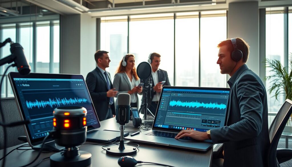 Text-to-Speech Technologie für KI-generierte Stimmen