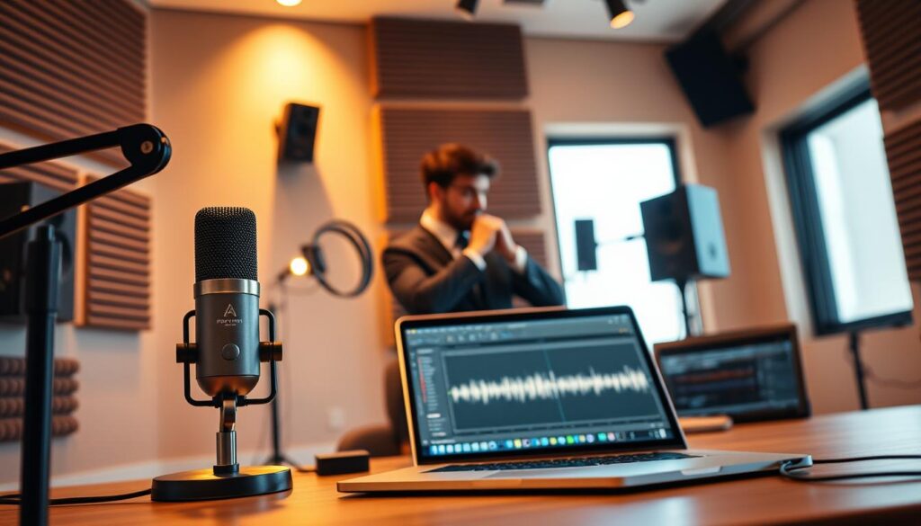 Text-to-Speech natürliche Stimmen für Podcast-Produktion