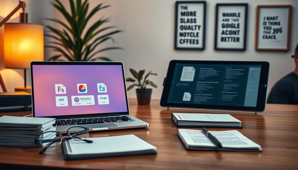 Unterstützte Dateiformate PDF Google Docs Markdown in NotebookLM