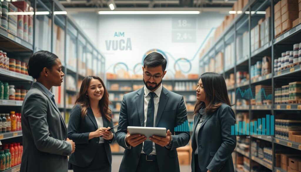 VUCA-Welt Bestandsoptimierung und Supply Chain KI