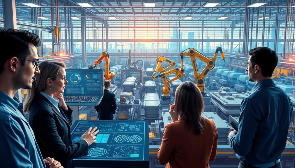 Vernetzung von IT und OT Systemen in der modernen Produktion