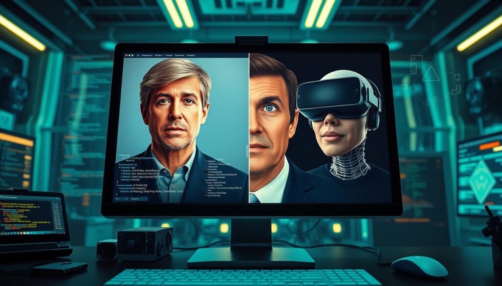 Verschiedene Deepfake-Arten und Manipulationsmethoden