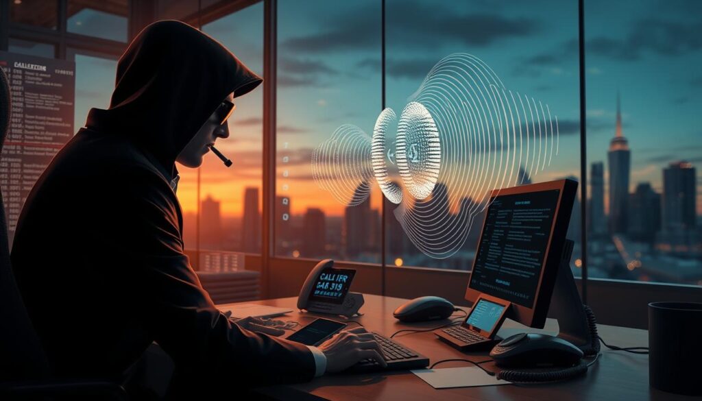 Vishing-Angriffe mit KI-gestützten Angriffen und Caller-ID-Spoofing