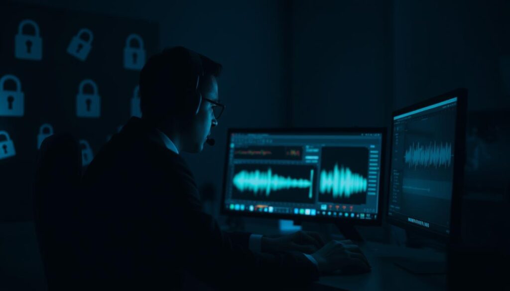 Voice Phishing und Deepfake Audio Angriffe