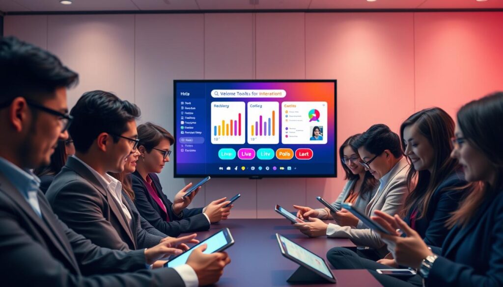Webinar-Engagement-Tools für interaktive Webinare