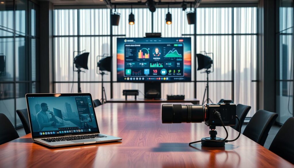 Webinar-Infrastruktur für professionelle Webinare mit KI