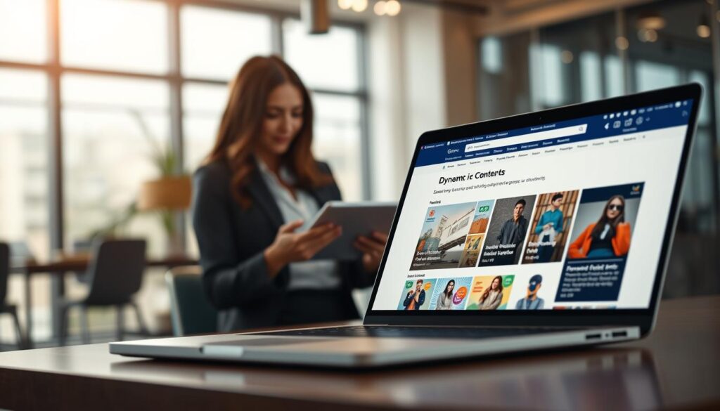 Website-Personalisierung mit dynamischen Inhalten