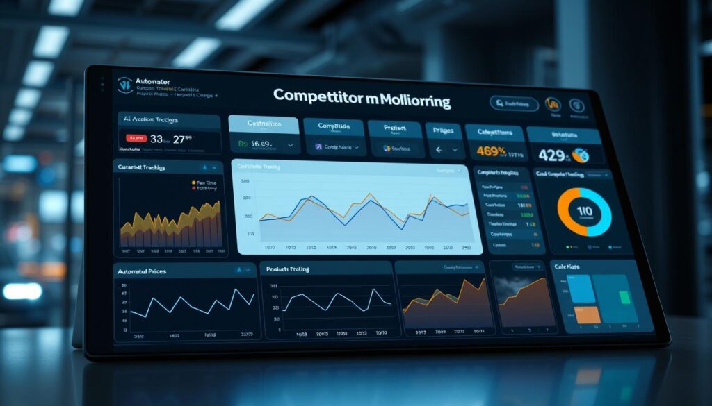 Wettbewerber-Monitoring automatisches Tracking Dashboard