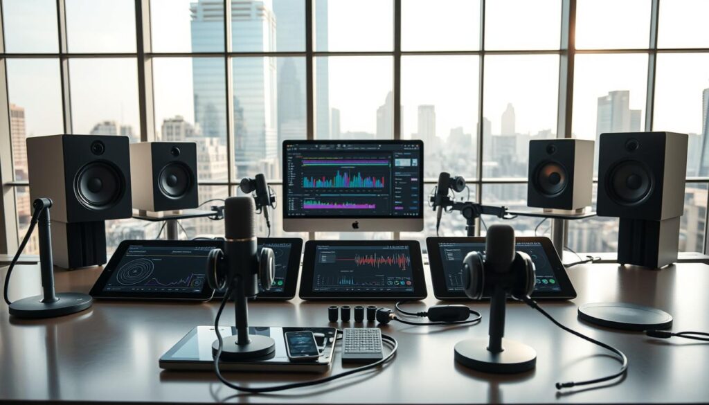 Zeitersparnis KI-Podcast Produktionsworkflow