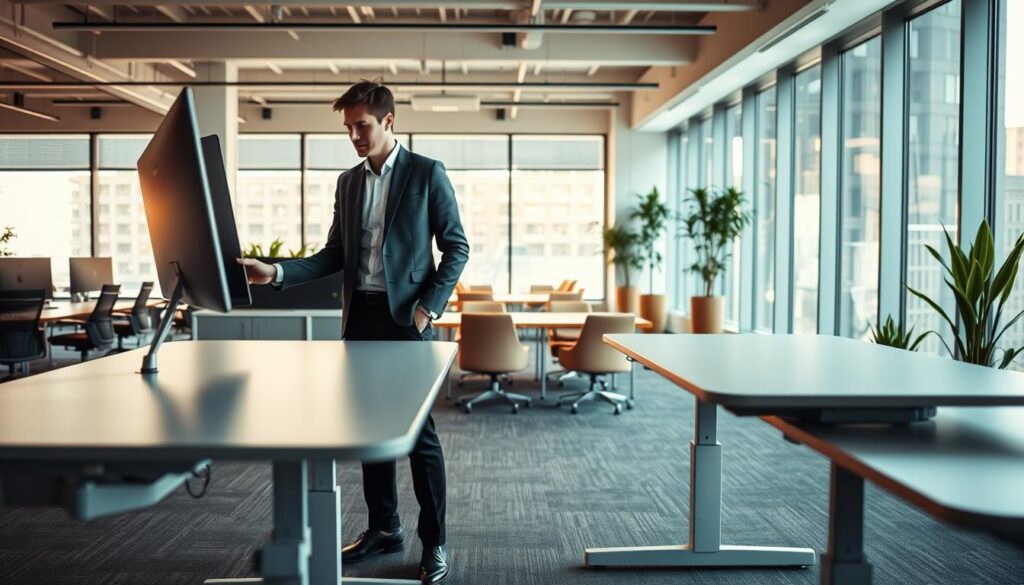 adaptive Schreibtische für ergonomisches Arbeiten