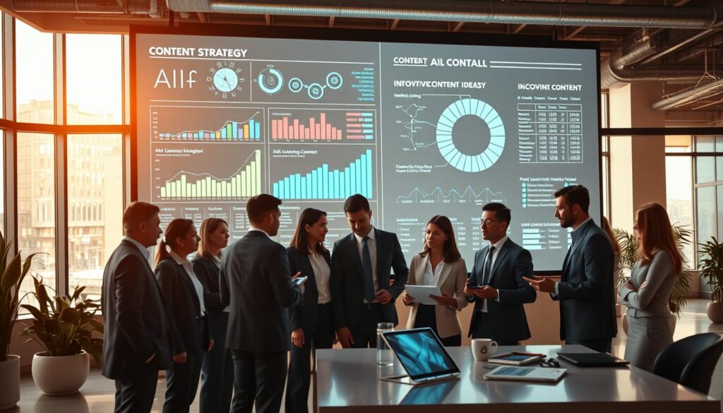 datengetriebene Content-Strategie mit KI-Technologie