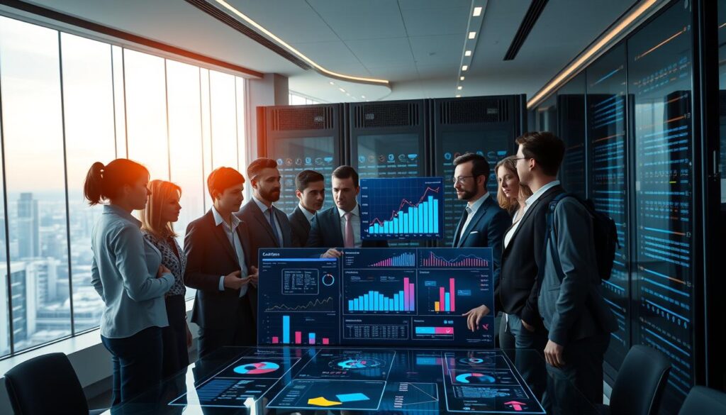 digitale Transformation der Datenanalyse in Unternehmen