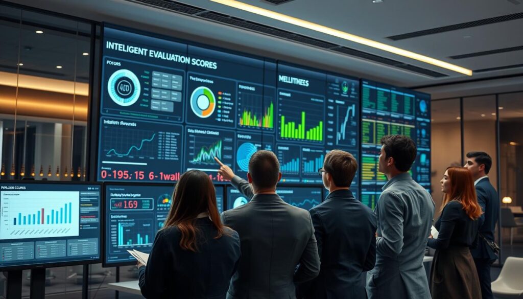 intelligente Bewertungskriterien und Lieferanten Scoring System