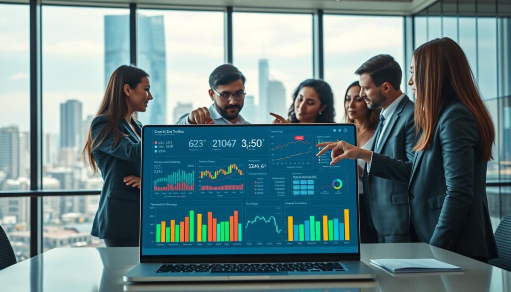 interaktive Dashboards für Finanzberichte