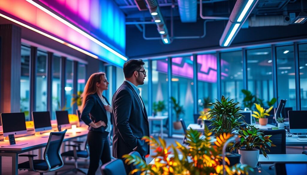 personalisierte Beleuchtung im Smart Office