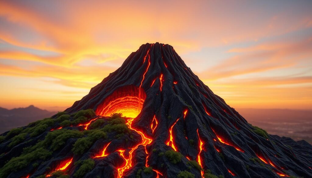 3D-Modell Vulkan Vulcano