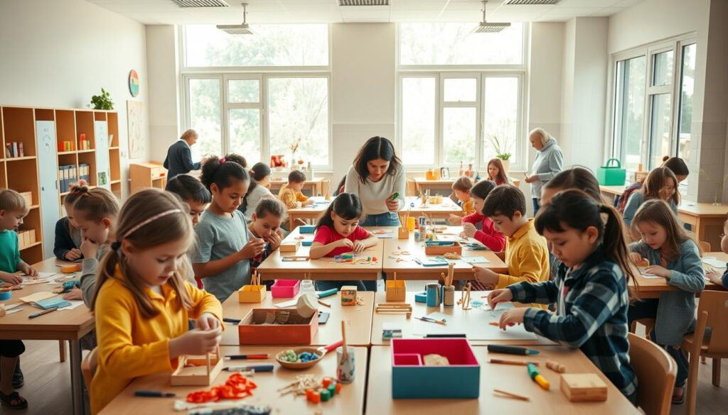 Atelierarbeit Schule