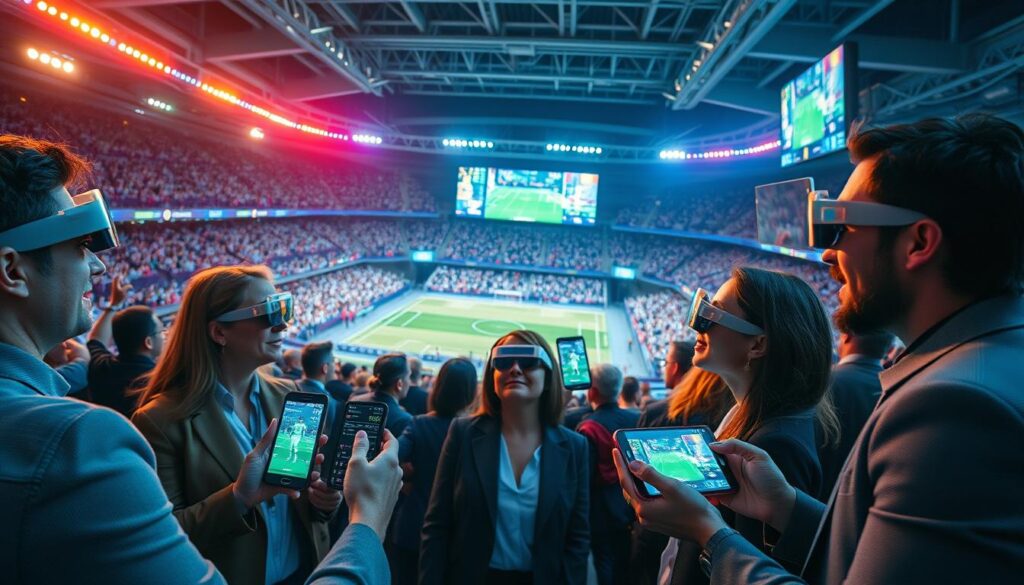 Augmented Reality Fan-Erlebnis