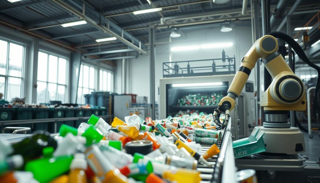 Automatisierte Sortierung in intelligenten Recyclinganlagen