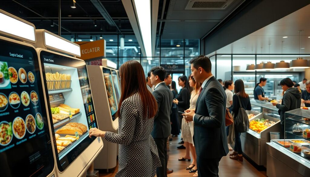 Automatisierung Verkaufsraum Selbstbedienung Gastronomie