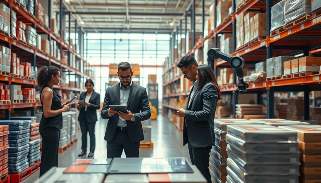 Bestandsoptimierung KI in der Lagerverwaltung Supply Chain