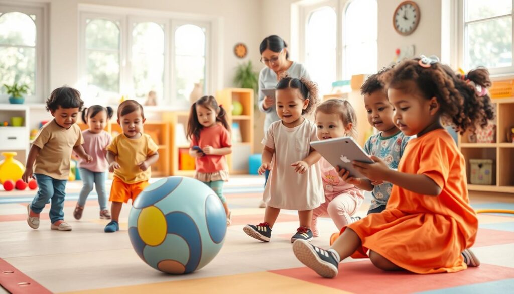 Bewegungsförderung KI in der Kinderbetreuung