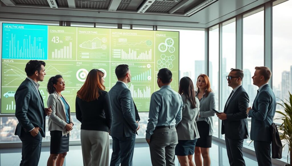 Brancheninnovation durch KI-Anwendungsfälle in Gesundheit, Finanzen und Transport