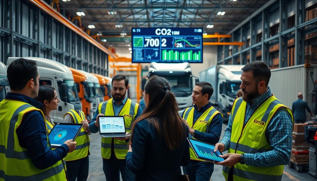 CO2-Daten erfassen in der Logistikbranche CO2-Daten erfassen in der Logistikbranche