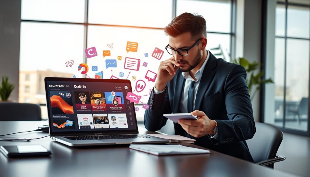 Content-Erstellung KI mit neuroflash, Dall-E und Canva Content-Erstellung KI mit neuroflash, Dall-E und Canva