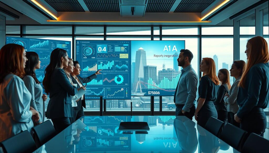Datenintegration KI und Visualisierung im Reporting