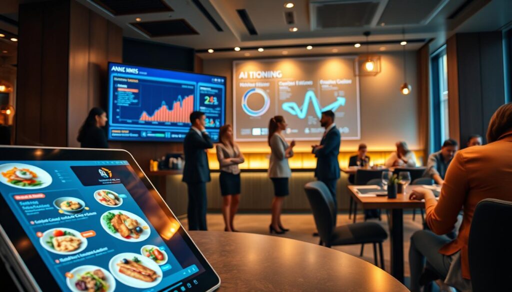 Digitales Menü-Management in KI Gastronomieketten