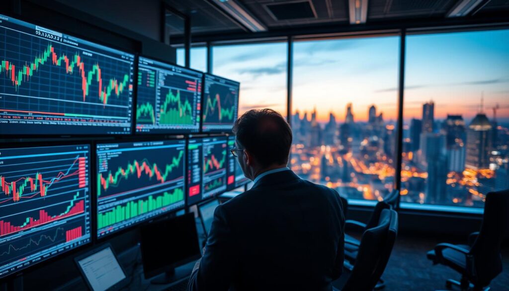 Echtzeit-Charts in Trading-Apps